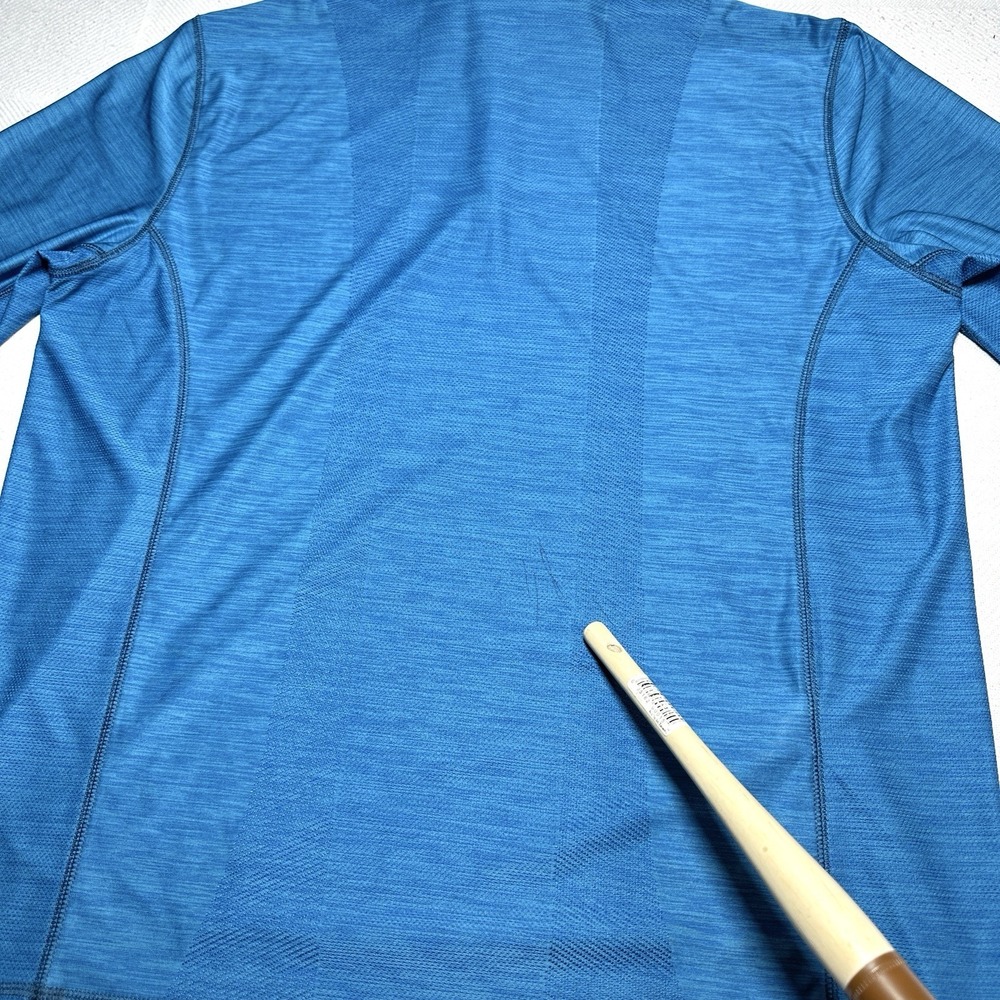 Tommy Bahama Palm Coast Island Zone 1/4 Zip Mens Large Blue Performance Wicking - Picture 9 of 15